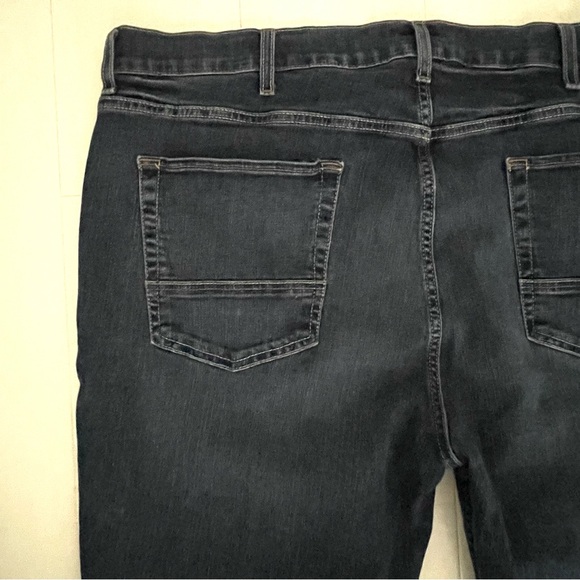 Nautica Straight Fit Stretch Blue Jeans Cotton Blend Big and Tall, Men’s 42” - Picture 6 of 14
